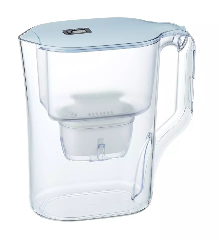 3.8L Sustainable Fast Flow Water Pitcher Water Filter Jug with Electronic Timer