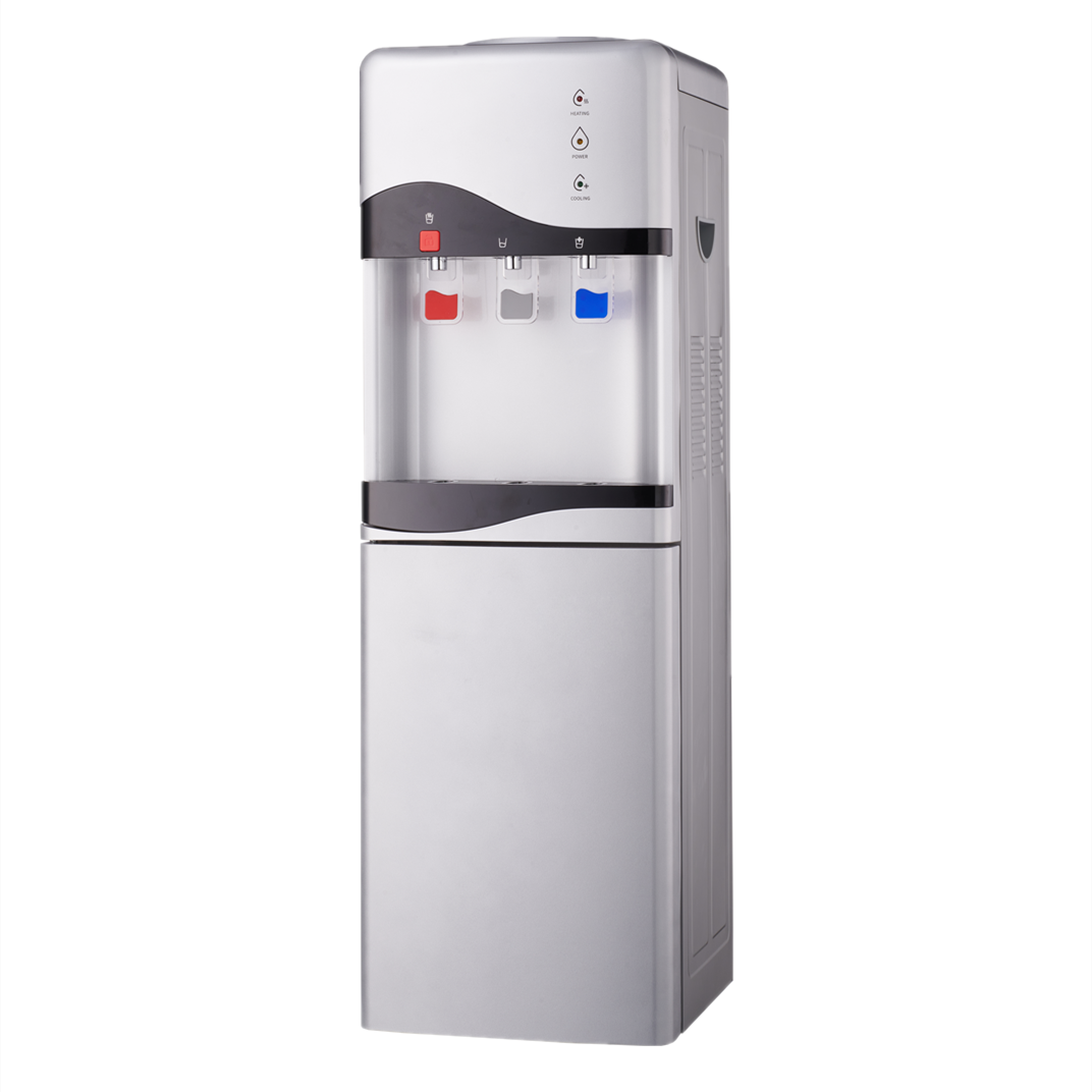 JEWIN New Bottom Loading Water Dispenser High Efficiency Electric Cooling with Cabinet Hot and Cold Water