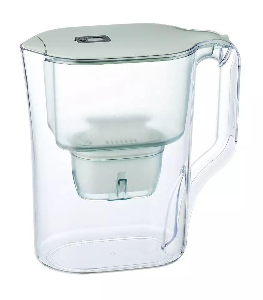 3.8L Sustainable Fast Flow Water Pitcher Water Filter Jug with Electronic Timer