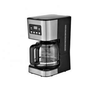 950W 1.5L 12 Cups Multi-Functional Drip Coffee Maker Cafetera With 6 Switches