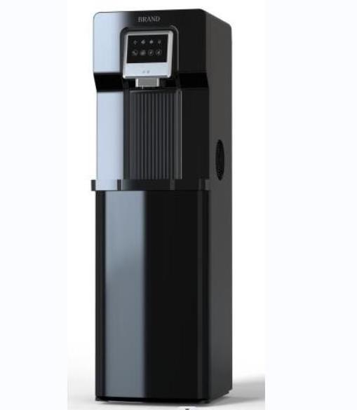 Water Cooler Dispenser Fridge with Automatic Ice Maker Bottom Loading Ice Cube for Bars Coffee Shops Home Office