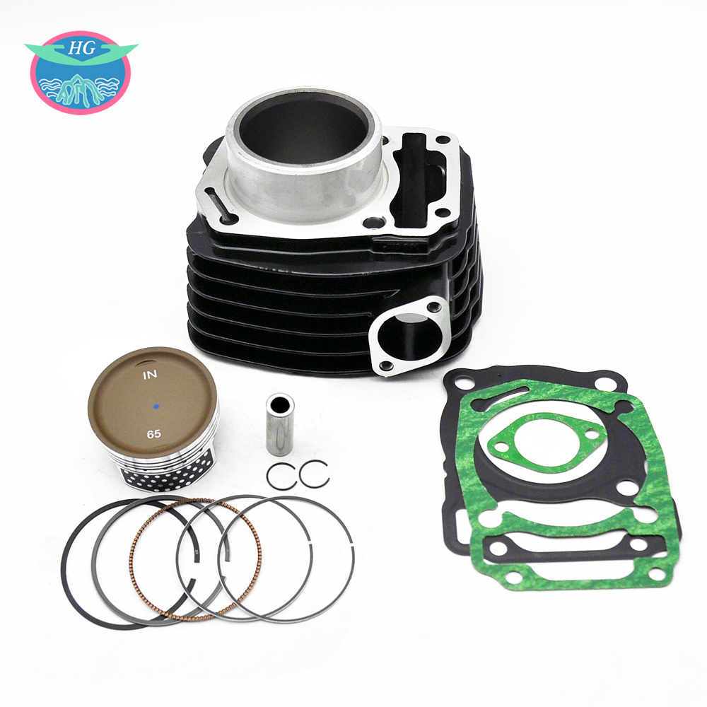 CG160 BROS160 NXR160 TITAN160 210CC 65mm Motorcycle Engine Cylinder Piston Ring Gasket Kit 12100-KRE-G00 Fits for Honda