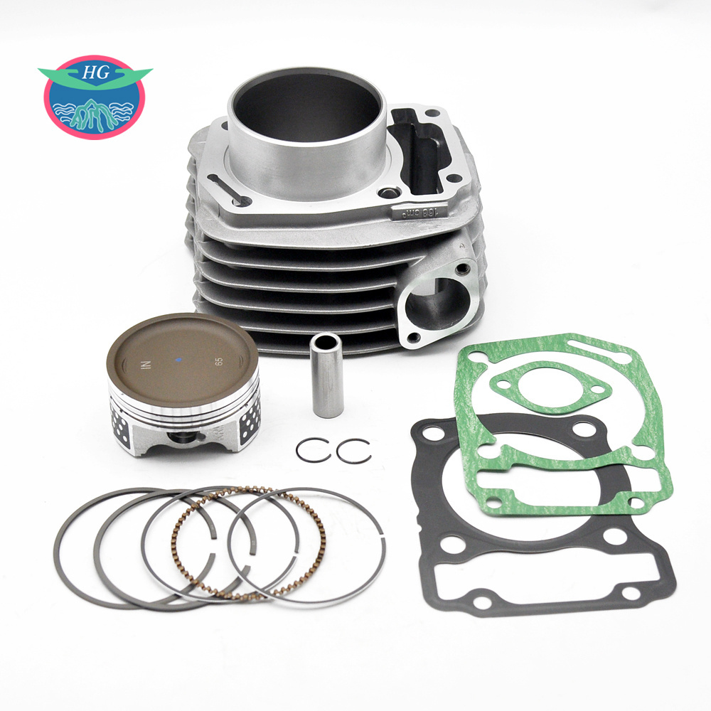 CG160 BROS160 NXR160 TITAN160 210CC 65mm Motorcycle Engine Cylinder Piston Ring Gasket Kit 12100-KRE-G00 Fits for Honda