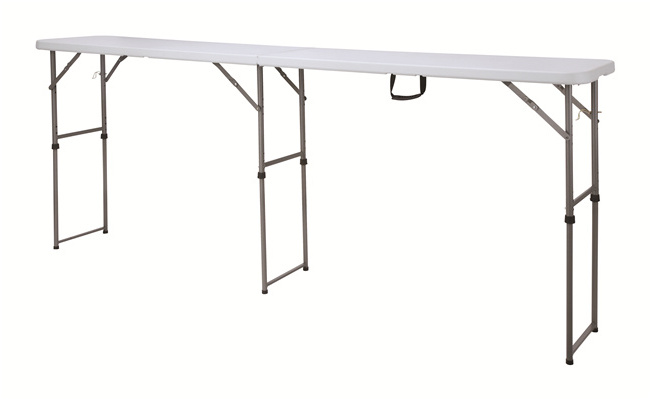 Outdoor tent plastic folding table for adjustable