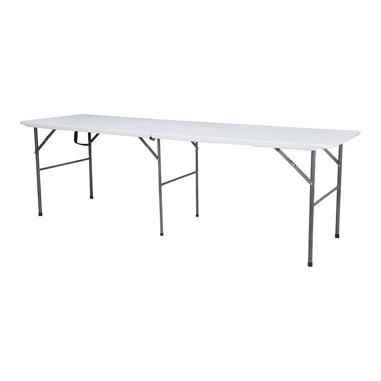 8 feet outdoor plastic travel folding picnic tables and chairs for events