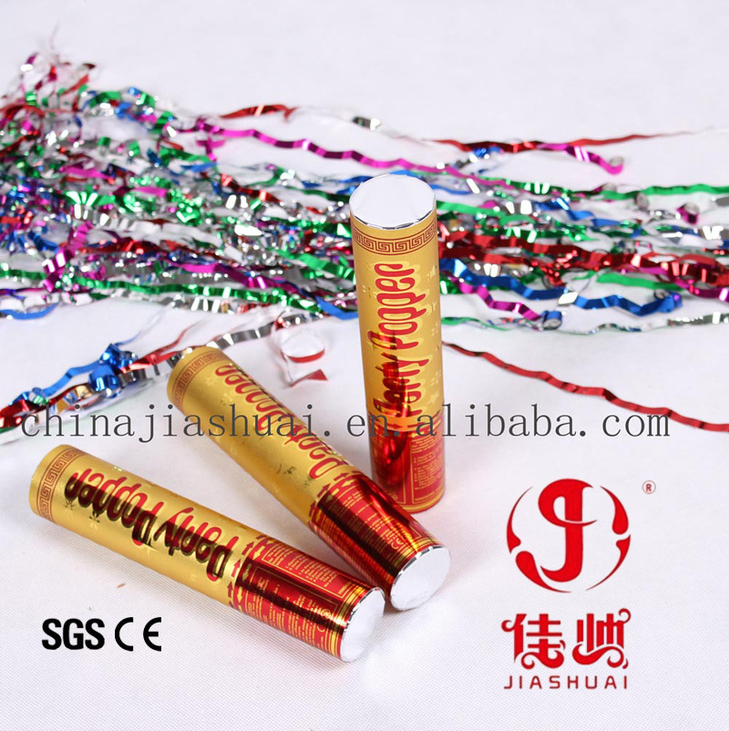 Eco-friendly Wedding Party Favors Serpentine Streamers Colorful Paper Party String Poppers