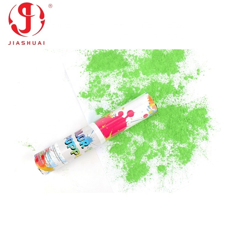 New Creative Romantic Handheld Confetti Cannon Red and Green Smoke Confetti Cannon