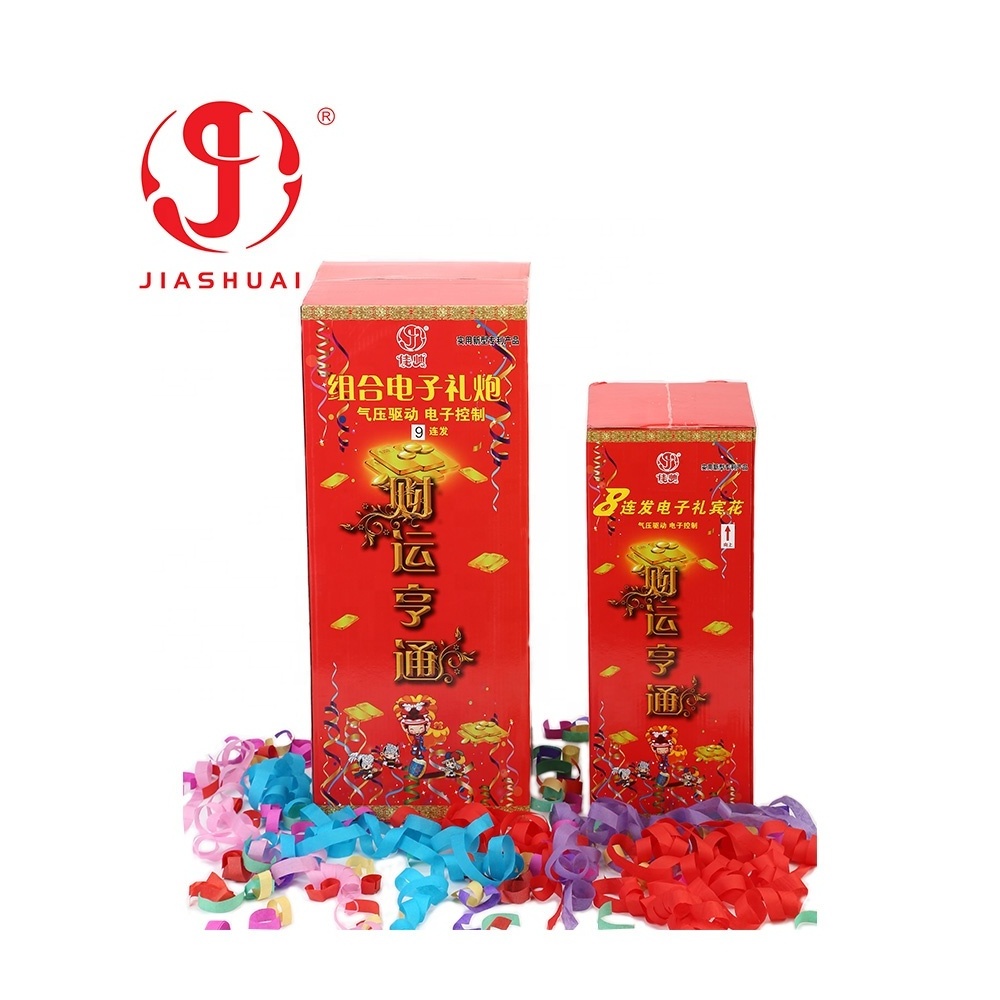 Factory Supply Party String Shooter Multi-color Party Confetti Shooter Party Popper