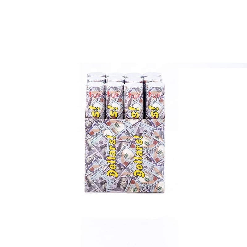 Factory Supply Eco-friendly Confetti Cannon Biodrgrade White Paper Confetti Cannon