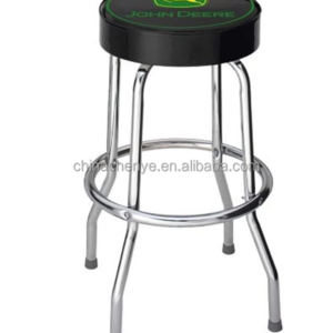 Modern Bar Stools Swivel Bar stool Height Chairs Round Heavy Metal Base