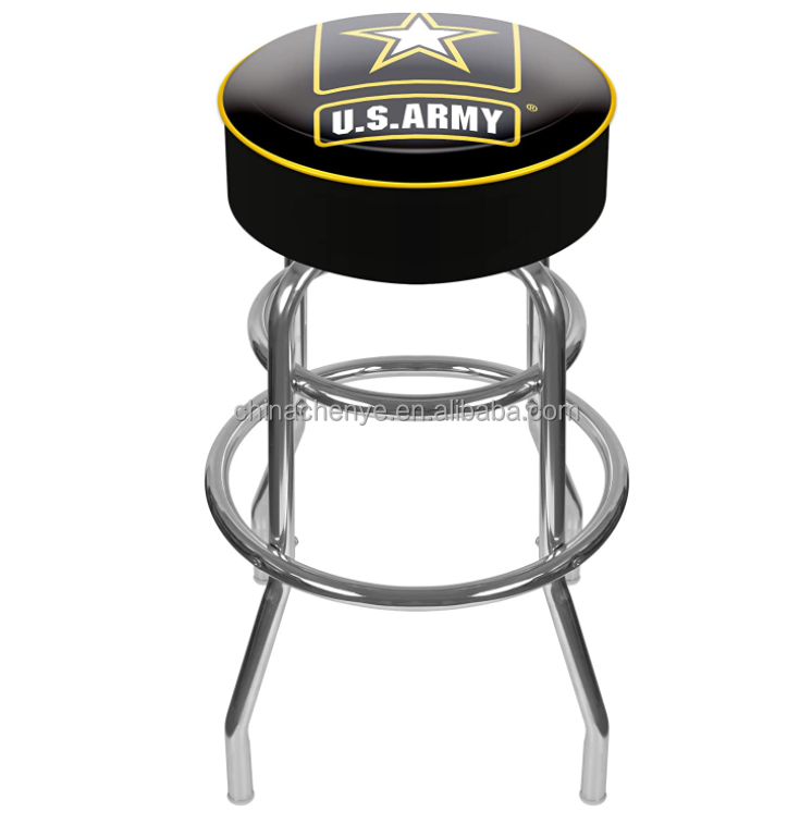 360-Degree Custom Swivel Bar Stool