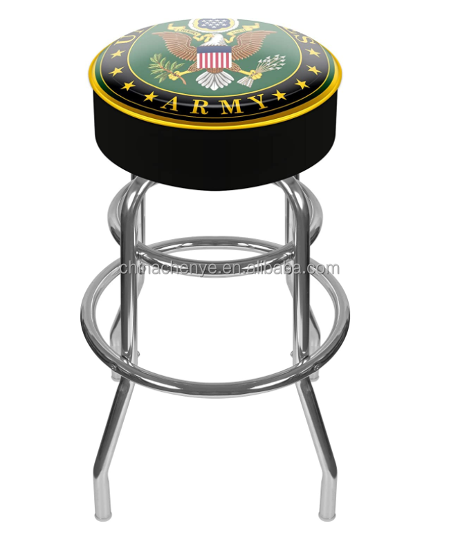 360-Degree Custom Swivel Bar Stool