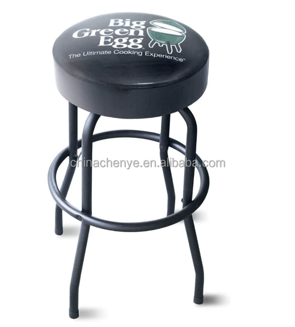 Modern Bar Stools Swivel Bar stool Height Chairs Round Heavy Metal Base