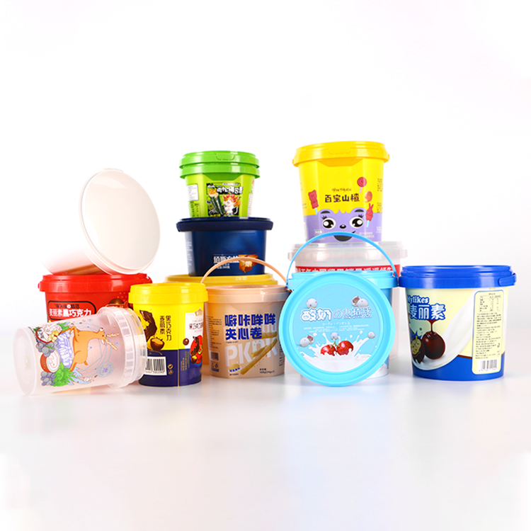 Pot De Yoghurt Empty With Lid Disposable PP Injection Plastic Cup Ice Cream Cups With Lids Yogurt Cup With Spoon