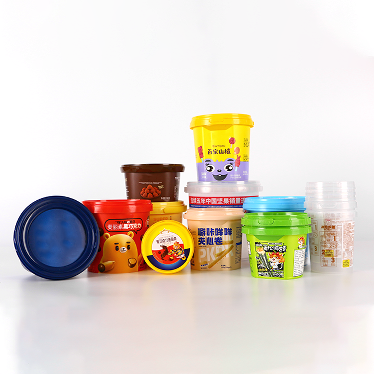 Pot De Yoghurt Empty With Lid Disposable PP Injection Plastic Cup Ice Cream Cups With Lids Yogurt Cup With Spoon