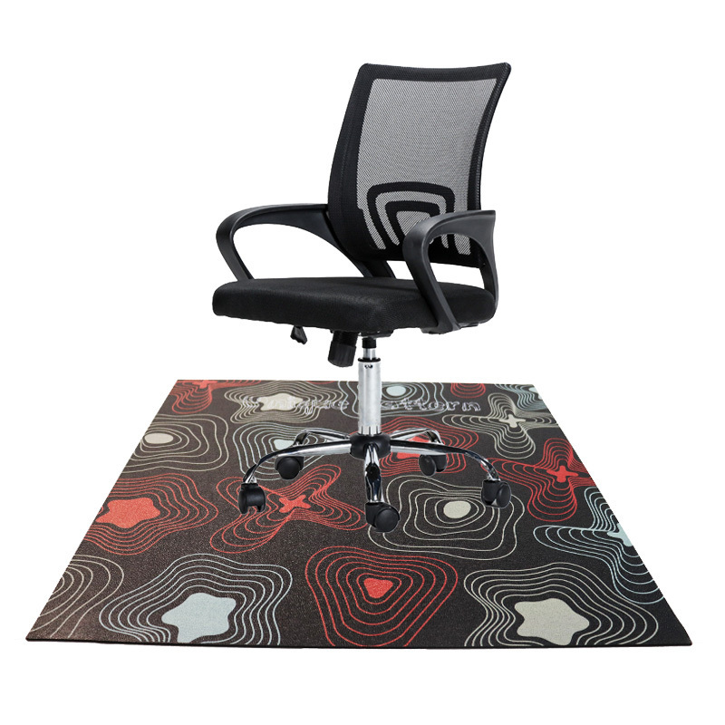 Rectangle wholesale high quality pvc gaming chair non slip mat chair mat office protector for hardwood floors desk chair mat