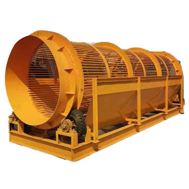 Mini Trommel Screen Small Sand Soil Gold Ore Rotary Screen Ore Separator Processing Machine