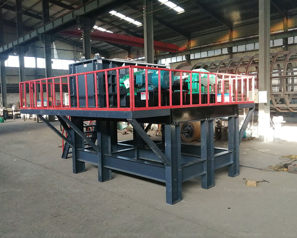 double roll crusher delivered to Poland for limestone fine crushing, limestone double roll crusher