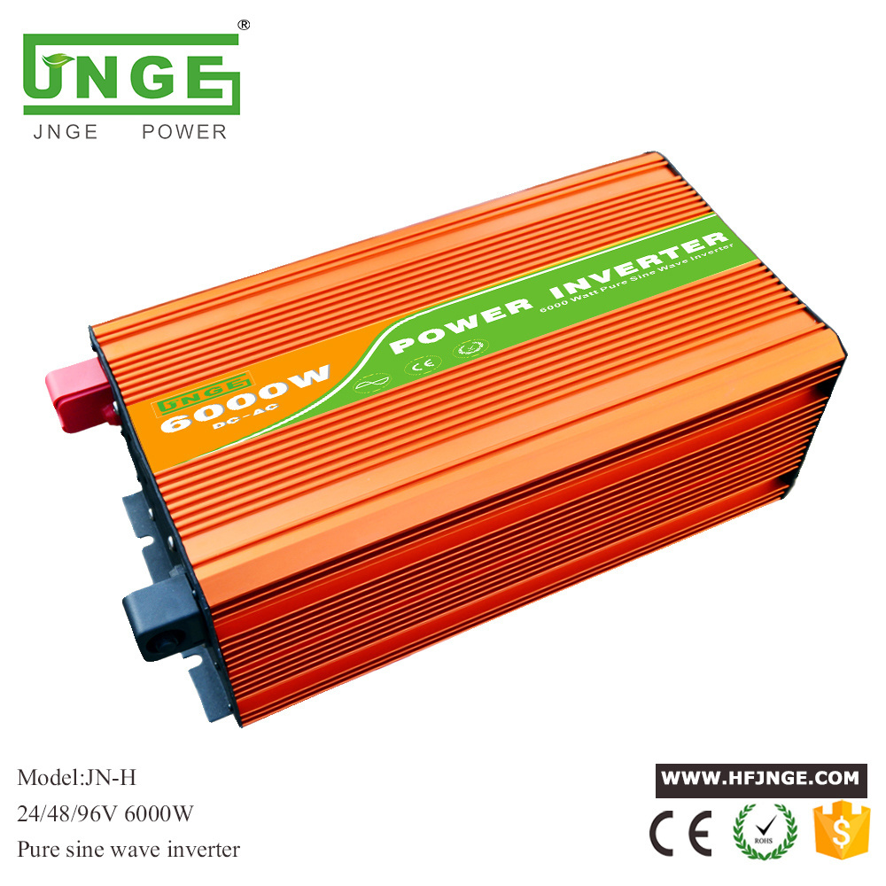 6000 Watt Pure Sine Wave Inverter 24v 48v 96v DC To 110v -220v AC Power Inverter