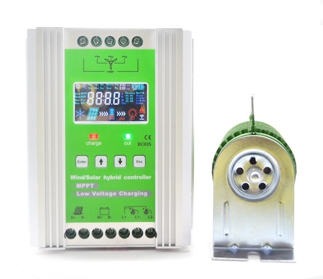 JN MPPT privilege controller 12v 24v 48v auto  solar wind RS485 panel hybrid charge controller 1000W