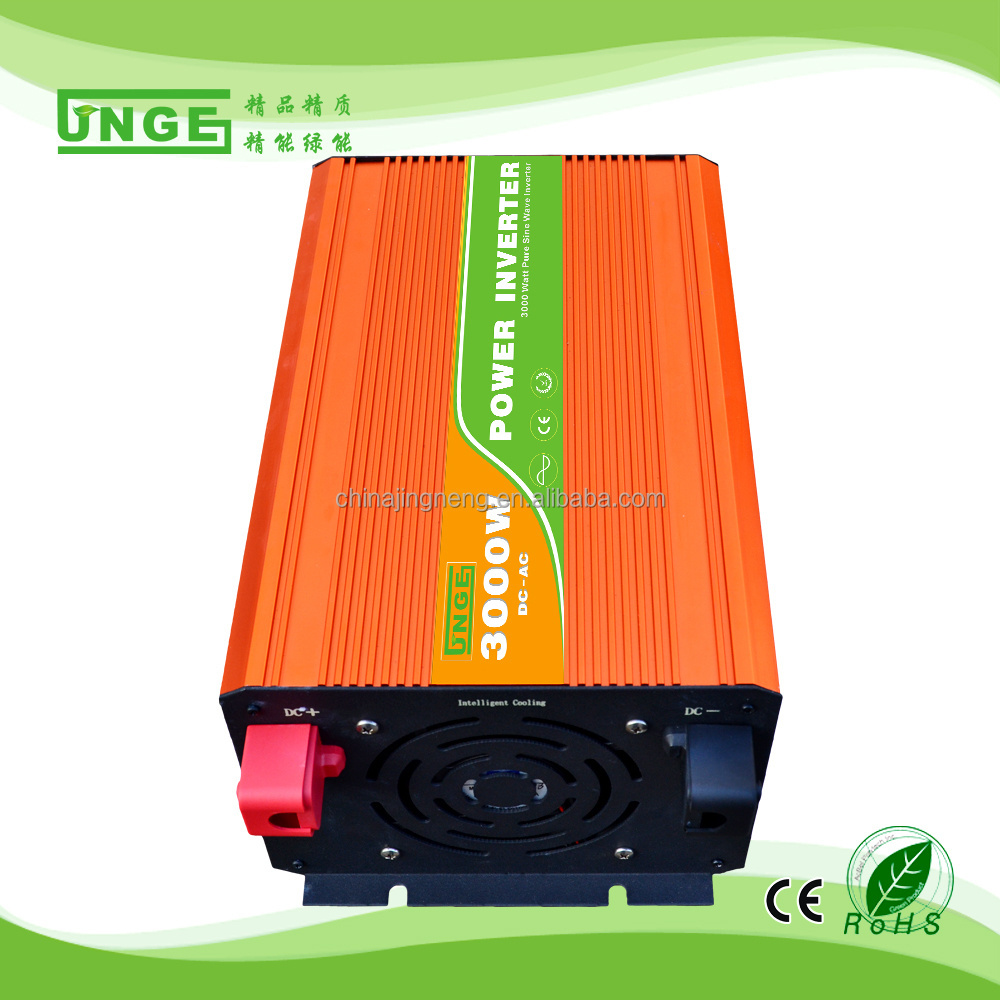 3000 watt solar power inverter dc 12v 24v 48v to ac 220v pure sine wave JNGE brand world wide distributor wanted