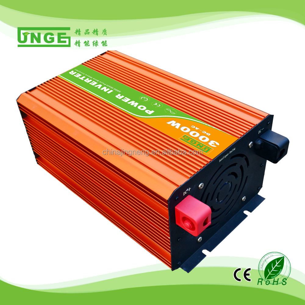 3000 watt solar power inverter dc 12v 24v 48v to ac 220v pure sine wave JNGE brand world wide distributor wanted