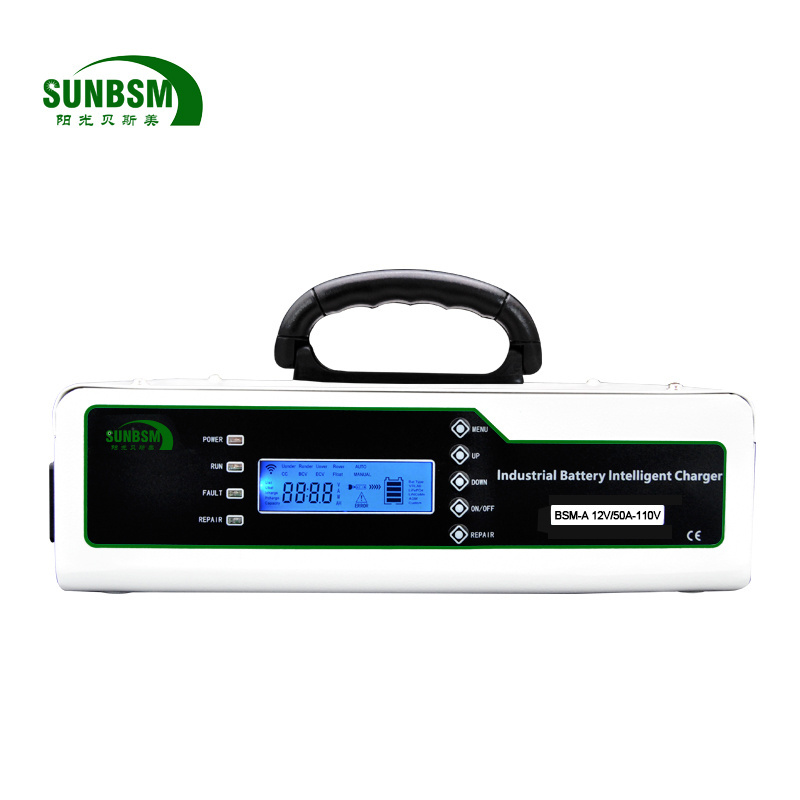 12V 40 Amp 100AH Solar Car Battery Charger