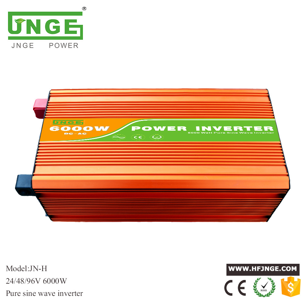 6000 Watt Pure Sine Wave Inverter 24v 48v 96v DC To 110v -220v AC Power Inverter