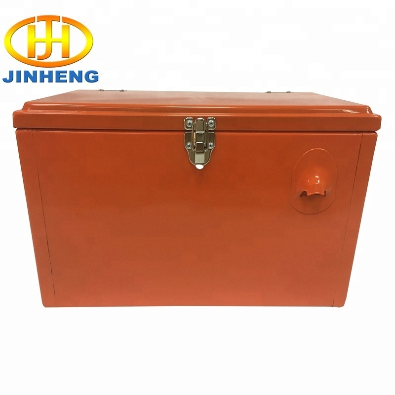 20L metal cooler box with lock