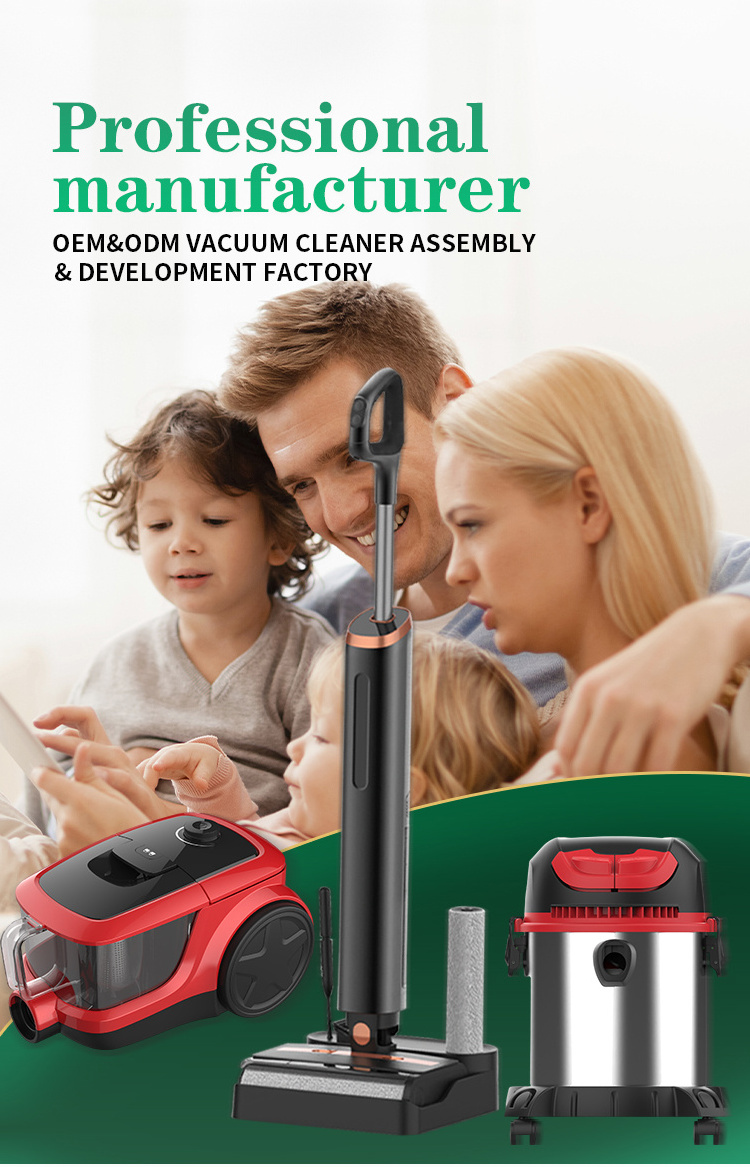 New Style Canister Bagged Strong Suction Power Portable Vacuum Cleaner with HEPA filter