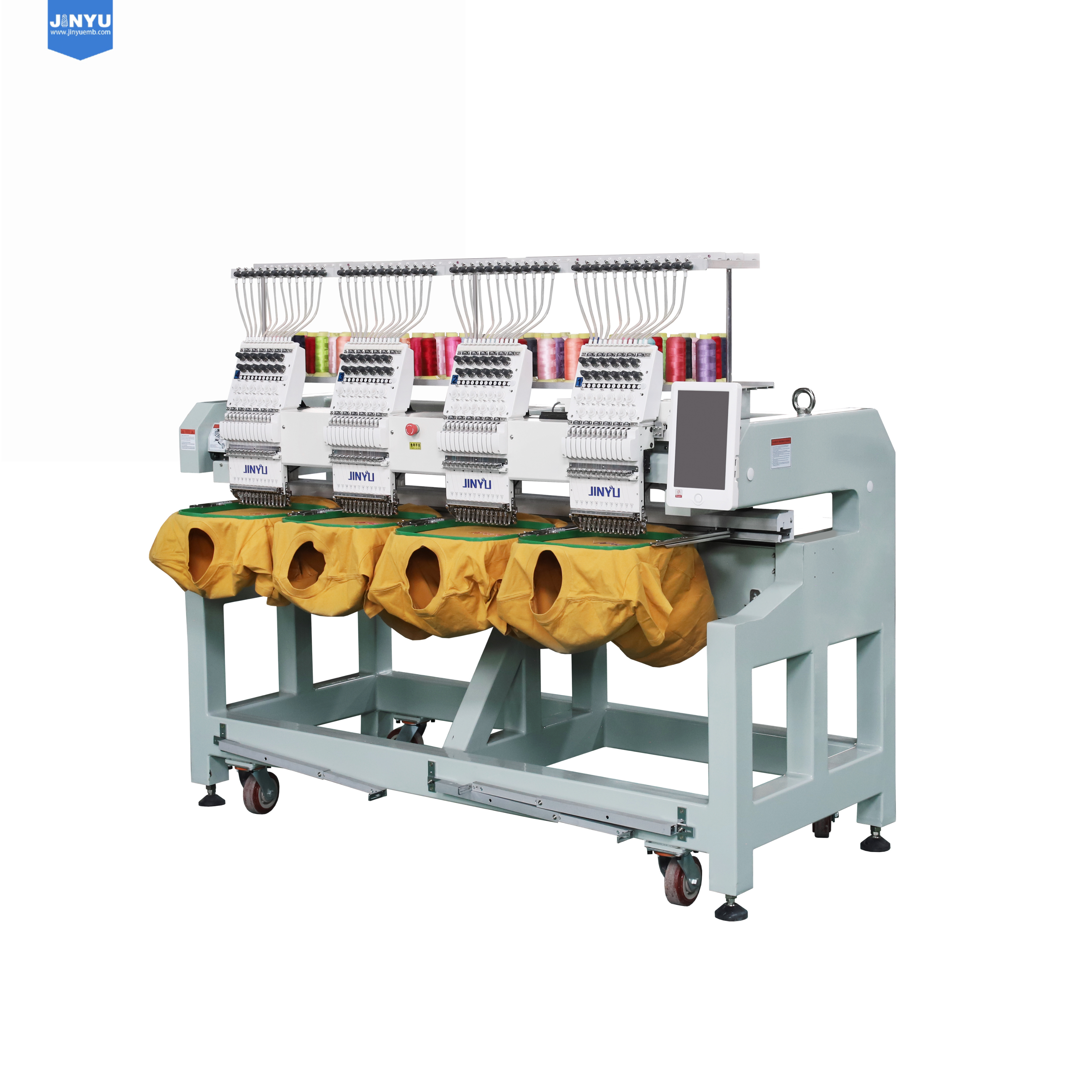 JCM-1204 3d embroidery machine sewing industrial embroidery machines cheap hat embroidery machine