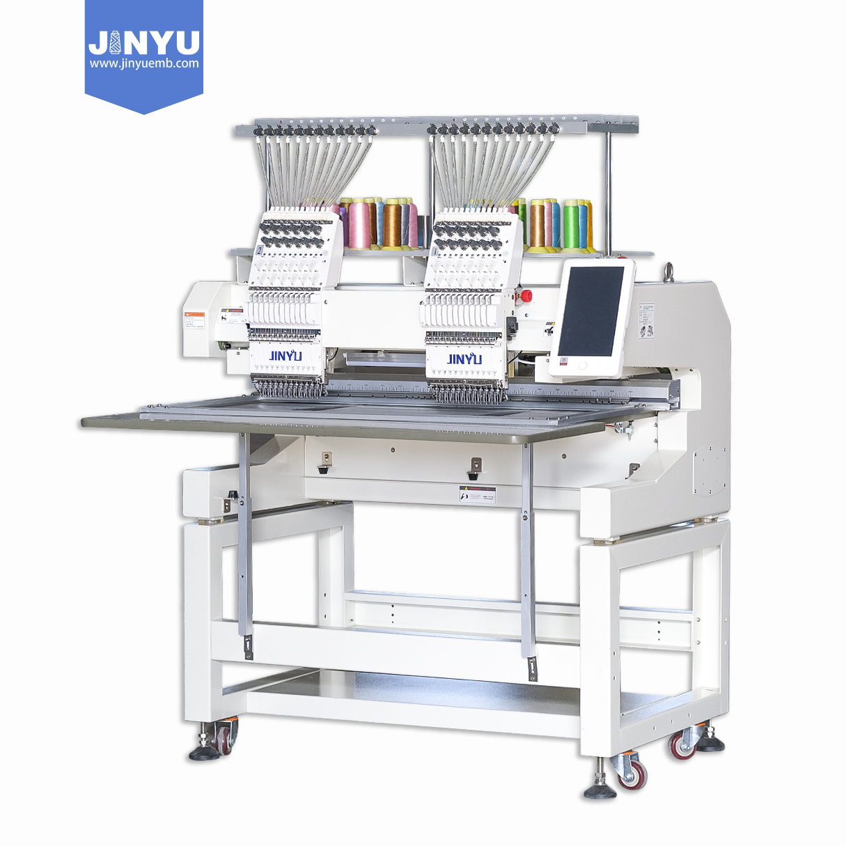 JCM-1202 2 head embroidery machine computer embroidery machine price tajima embroidery machine price