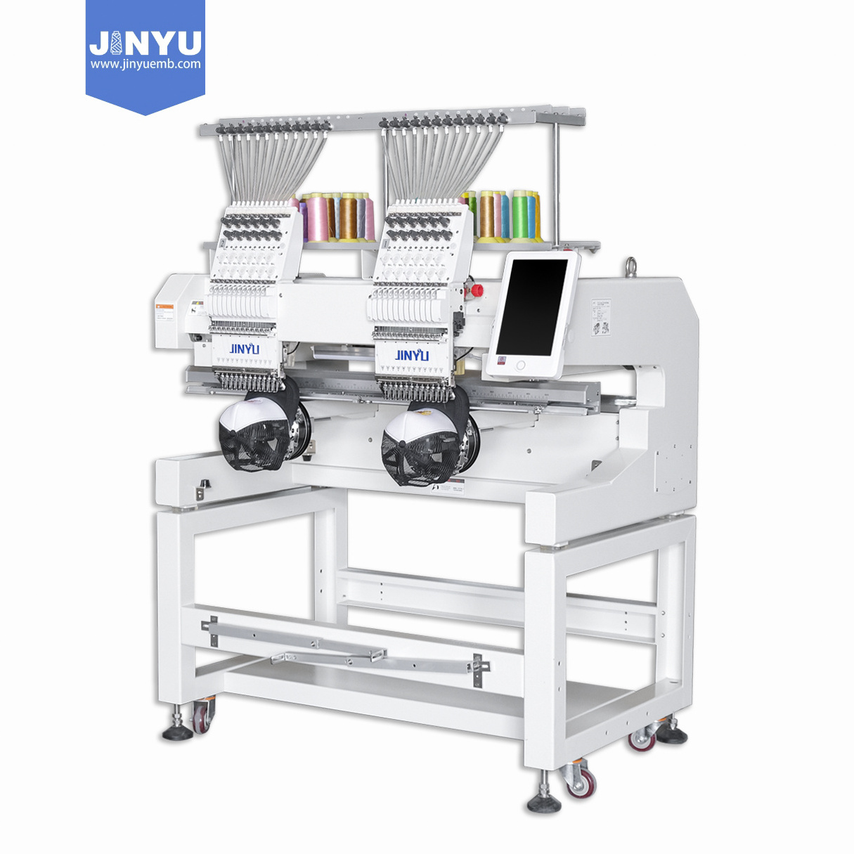 JCM-1202 2 head embroidery machine computer embroidery machine price tajima embroidery machine price