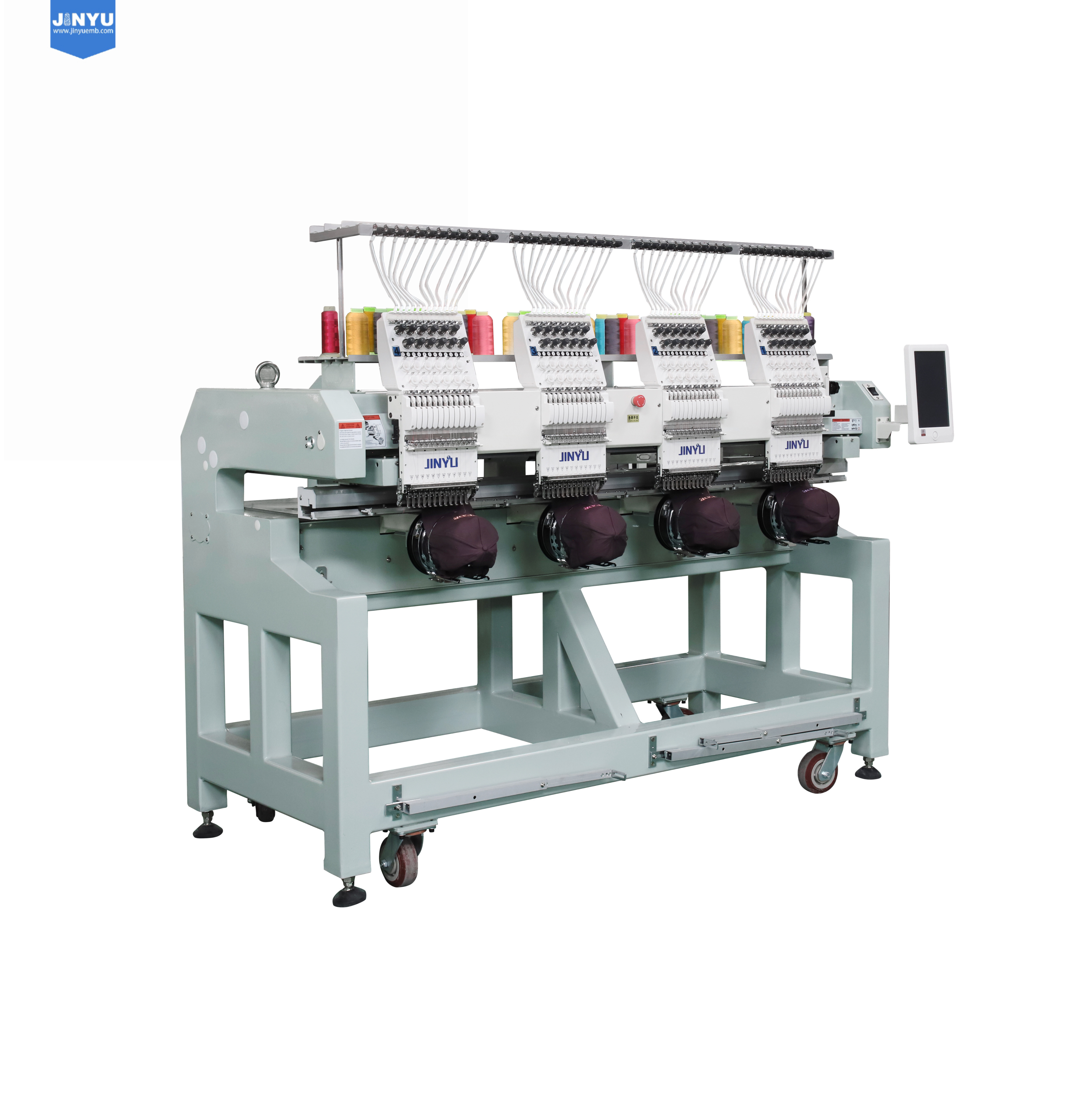 JCM-1204 3d embroidery machine sewing industrial embroidery machines cheap hat embroidery machine