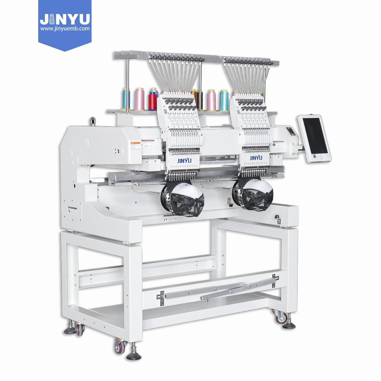 JCM-1202 2 head embroidery machine computer embroidery machine price tajima embroidery machine price