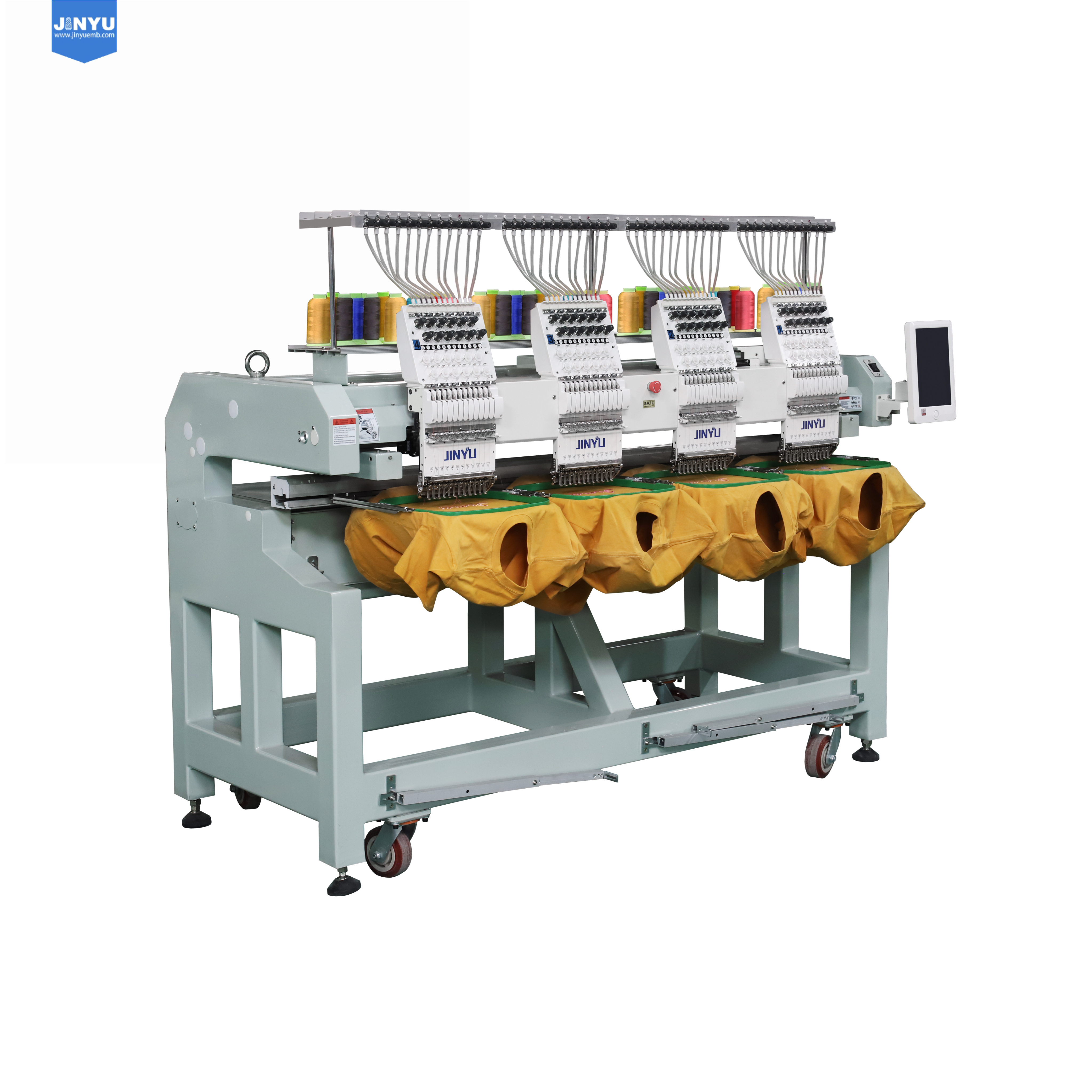 JCM-1204 3d embroidery machine sewing industrial embroidery machines cheap hat embroidery machine