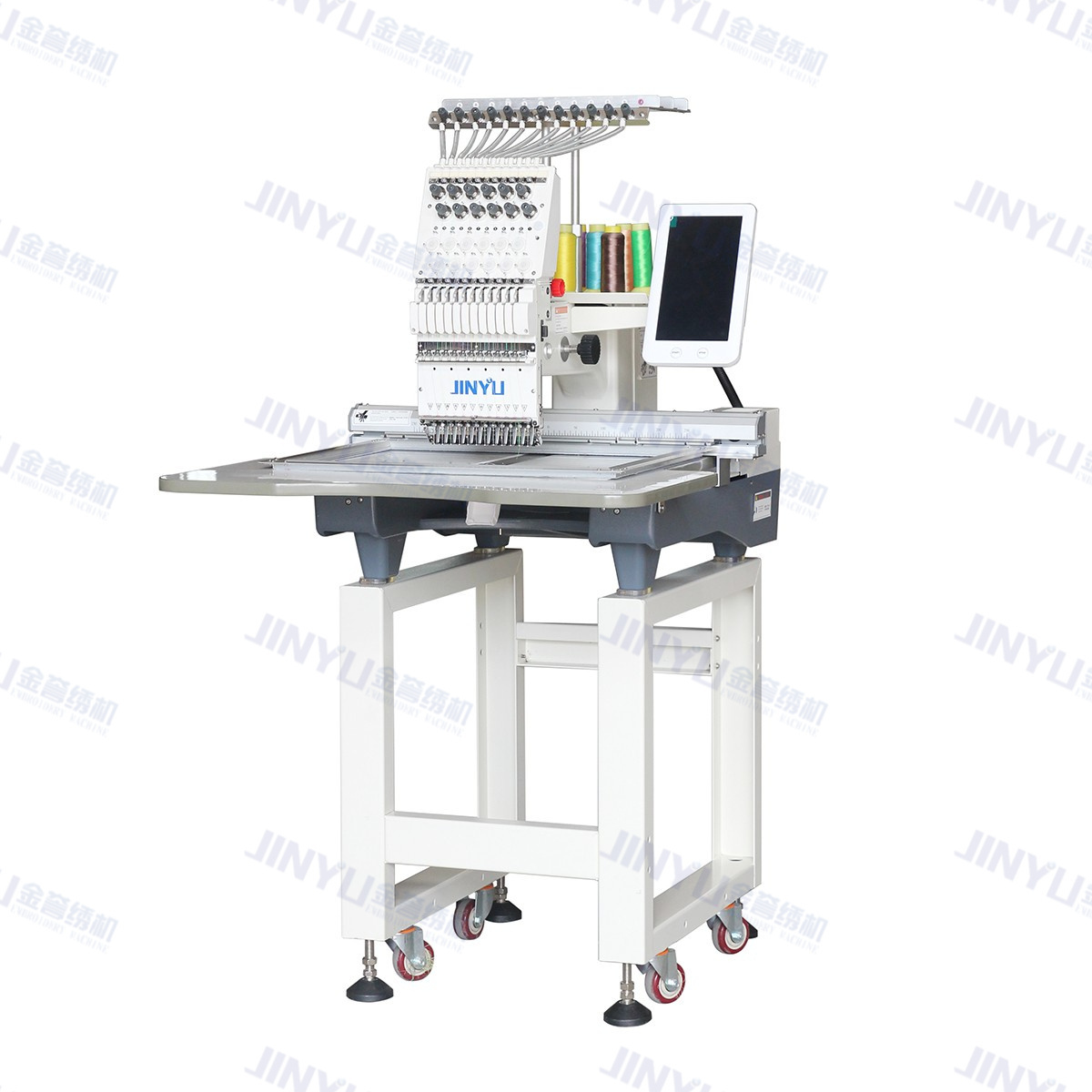 12 /15 Color Single Head Embroidery Machine Flat  Hat T-shirt Apparel  Embroidery Machine embroidery machine computerized