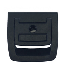 black Trunk Tail Cover Bottom Plate Mat Floor Carpet Handle Auto Accessories E70 X5 Spare Tire Cover Lock E71 X6 51479120283