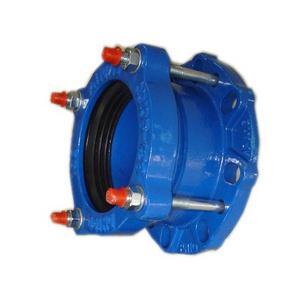 Low price DN100 4inch UNRESTRAINED MECHANICAL COUPLING for HDPE PVC PE DCI DI Pipe