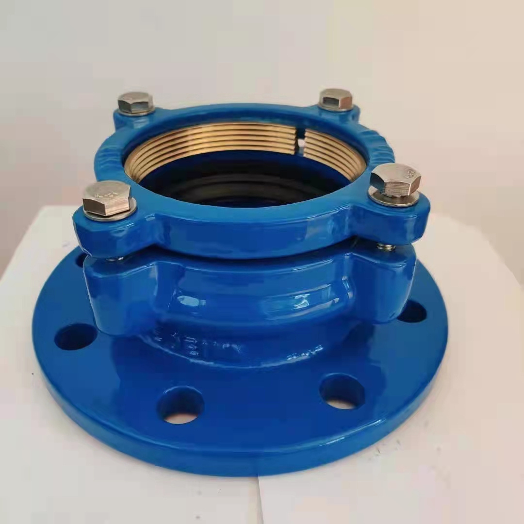 Low price DN100 4inch UNRESTRAINED MECHANICAL COUPLING for HDPE PVC PE DCI DI Pipe