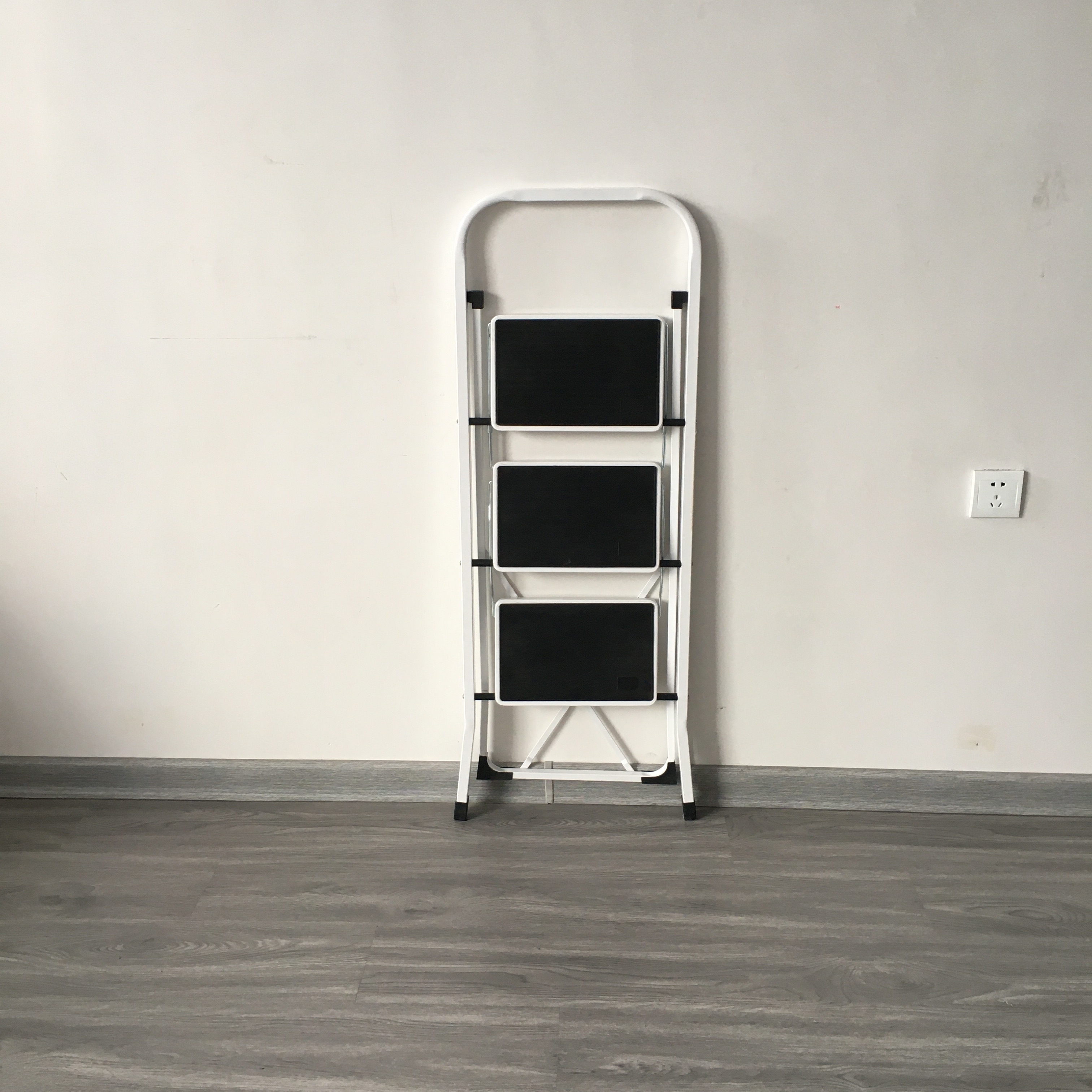 home using domestic steel folding ladder, metal ladder 3 step folding ladders