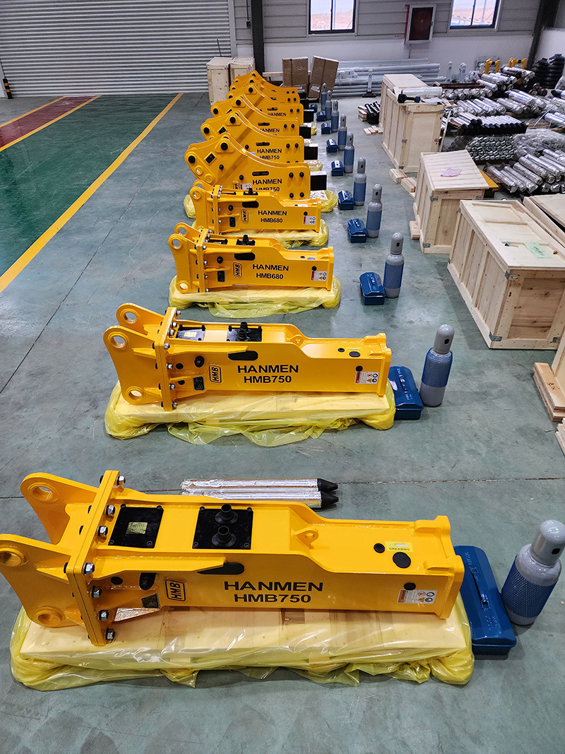 concrete breaker machine hydraulic excavator hammer HMB750 hydraulic breaker for sale