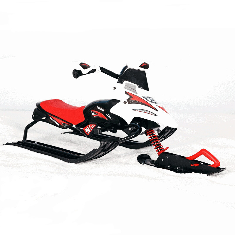 Outdoor Winter Child  snow sled, snowmobile, ski