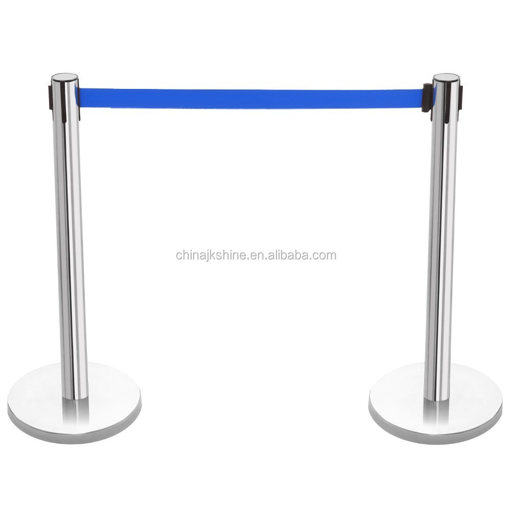 Bestseller Retractable Movable Queue Control Webbing Barrier Glue Tape Barrier Fence for People Waiting Lines