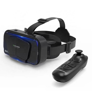 3D Virtual Reality Games Movies HD Video Glasses G10 VR Glasses with Remote Controller B03 for android mobile phone vr glasses