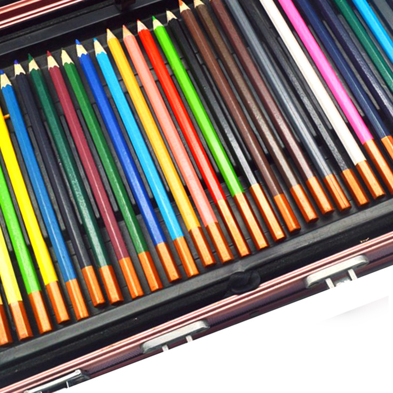 metal case kids drawing art supplies set