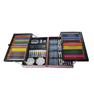 metal case kids drawing art supplies set