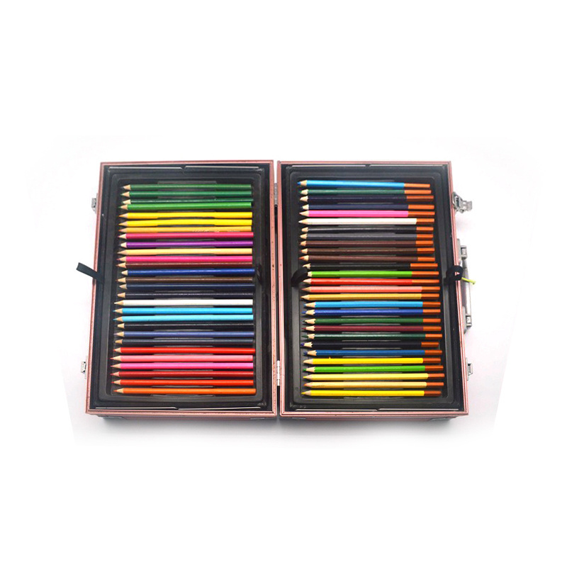 metal case kids drawing art supplies set