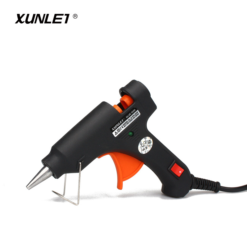 20W hot melt glue gun with switch High quality hot melt low temperature Hot Glue Gun with Switch