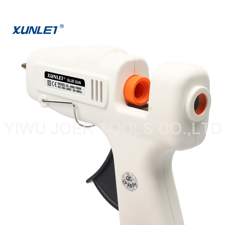 Hot Melt Glue Gun 60W-100W Power Adjustable Work with 11mm glue sticks